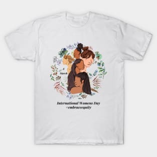 embrace equity international women's day 2023 T-Shirt